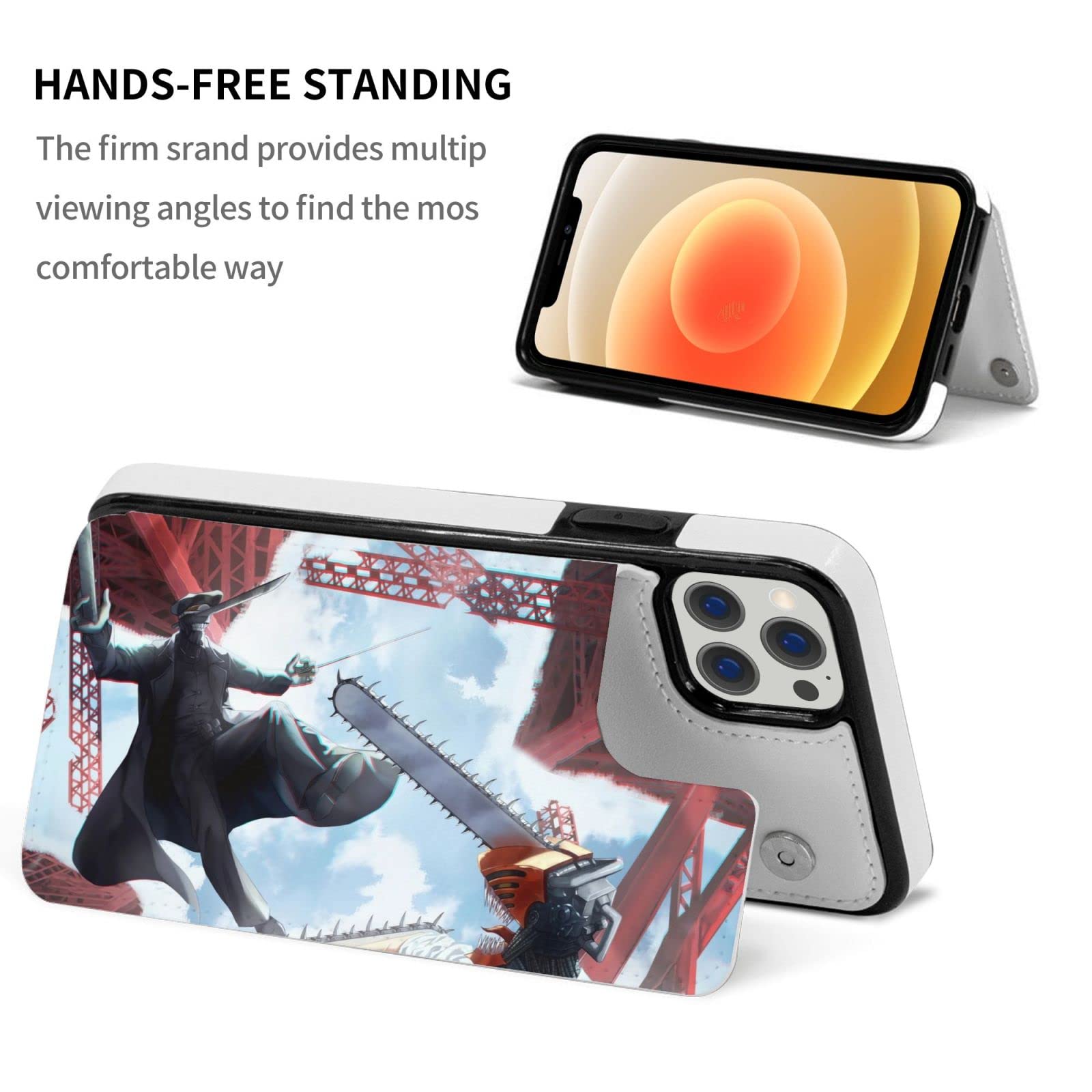 Amazon.co.jp: Compatible with チェンソーマン iPhone16ProMax手帳型